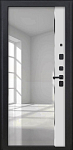 Дверь ДвериПРО Л-43 ФЛЗ-618 Белый матовый DPRO227952 фото