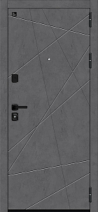 Товар Дверь Граффити-5/SBlack Slate Art/Look Art/Лунный камень BR6385