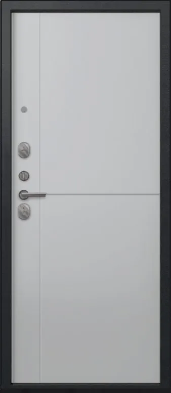 Товар Дверь A-05 черный сатин - бетон светлый DIS007335