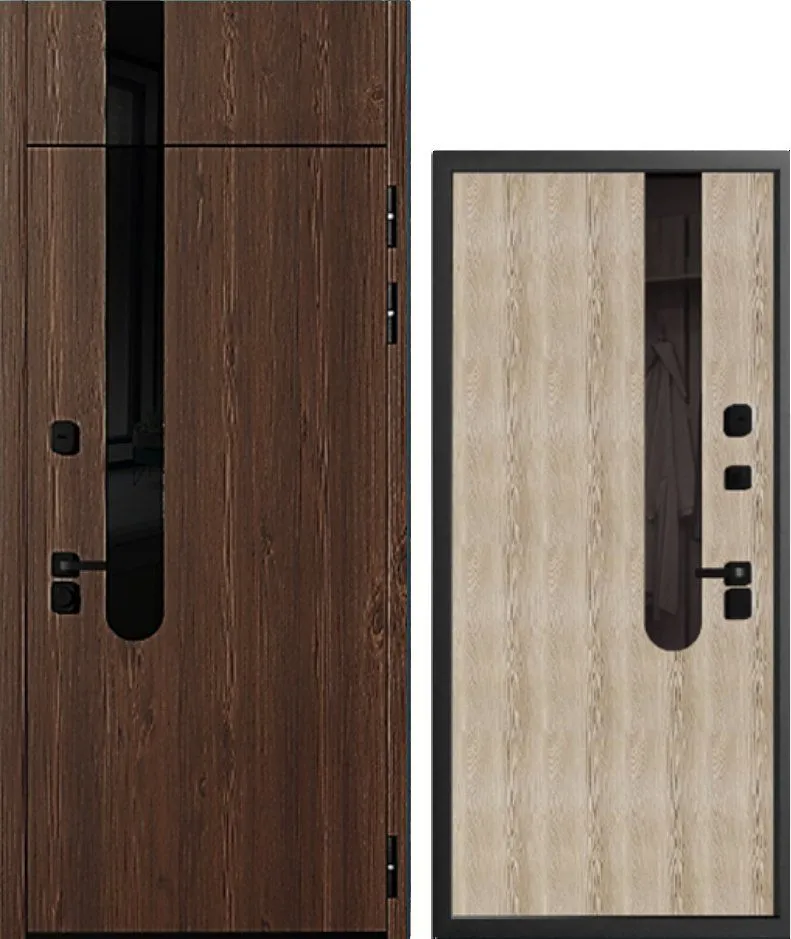 Титан Дорс Термо Оберег-Новый Город Винорит Дуб темный DIS007217